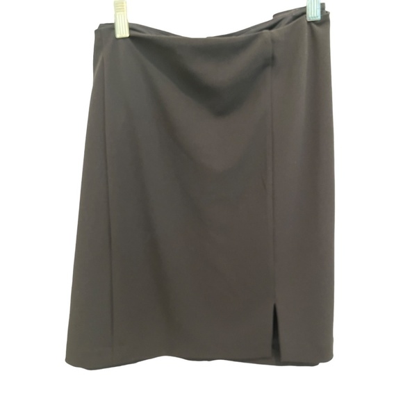 Forever 2 Plus Size Black Side Zip Front Kick Pleat Mini Skirt Size 3X NWT - Picture 1 of 5